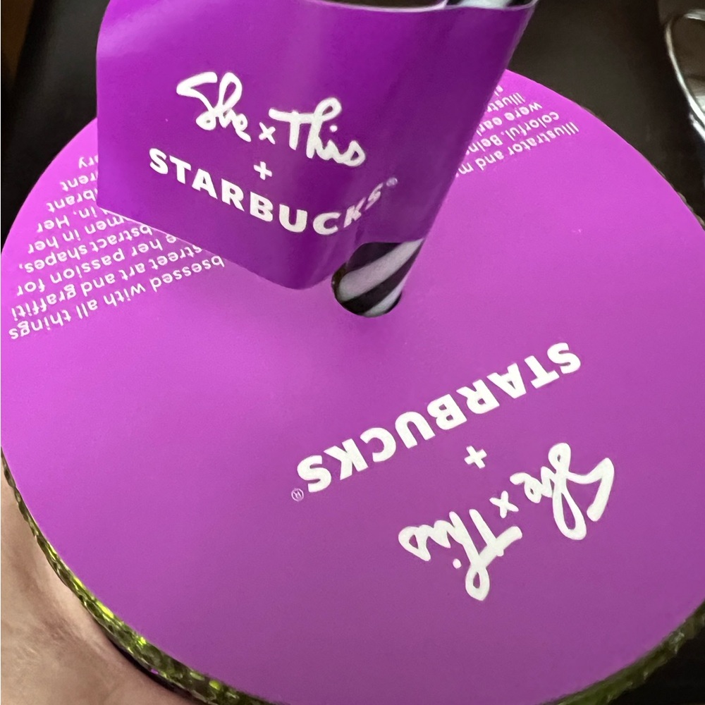 NWT Starbucks X Shae Anthony 2024 Gemstone Jewel Gradient Ombré Venti Tumbler - Picture 14 of 16